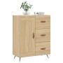 Aparador de madera de ingeniería roble Sonoma 69,5x34x90 cm de , Aparadores - Ref: Foro24-830231, Precio: 91,79 €, Descuento: %