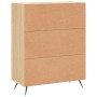 Aparador de madera de ingeniería roble Sonoma 69,5x34x90 cm de , Aparadores - Ref: Foro24-830231, Precio: 91,79 €, Descuento: %