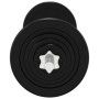 Juego de barra con discos 30 kg hierro fundido y acero cromado de , Peso libre - Ref: Foro24-93628, Precio: 133,23 €, Descuen...