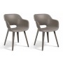 Keter Sillas de jardín Akola 2 unidades capuchino von , Gartenstühle - Ref: Foro24-422805, Preis: 161,26 €, Rabatt: %