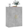 Armario de pared gris hormigón 69,5x34x90 cm by , Sideboards - Ref: Foro24-828416, Price: 78,36 €, Discount: %