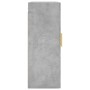 Armario de pared gris hormigón 69,5x34x90 cm by , Sideboards - Ref: Foro24-828416, Price: 78,36 €, Discount: %