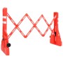 Barrera de tráfico plegable roja 210x50x105 cm by , Road and traffic signs - Ref: Foro24-150989, Price: 153,33 €, Discount: %