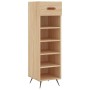Zapatero madera de ingeniería roble Sonoma 30x35x105 cm by , Closets and storage - Ref: Foro24-829647, Price: 56,10 €, Discou...