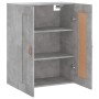 Armario de pared madera ingeniería gris hormigón 69,5x34x90 cm de , Aparadores - Ref: Foro24-830360, Precio: 69,67 €, Descuen...