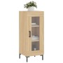 Aparador madera contrachapada color roble Sonoma 34,5x34x90 cm von , Sideboards - Ref: Foro24-828799, Preis: 60,58 €, Rabatt: %