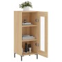 Aparador madera contrachapada color roble Sonoma 34,5x34x90 cm von , Sideboards - Ref: Foro24-828799, Preis: 60,58 €, Rabatt: %