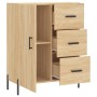 Aparador de madera de ingeniería roble Sonoma 69,5x34x90 cm by , Sideboards - Ref: Foro24-827927, Price: 107,84 €, Discount: %