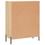 Aparador de madera de ingeniería roble Sonoma 69,5x34x90 cm by , Sideboards - Ref: Foro24-827927, Price: 107,84 €, Discount: %