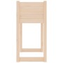 Jardinera de madera maciza de pino 78x40x81 cm von , Töpfe und Pflanzgefäße - Ref: Foro24-822132, Preis: 65,00 €, Rabatt: %