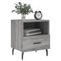 Mesitas noche 2 uds madera ingeniería gris Sonoma 40x35x47,5 cm by , Nightstands - Ref: Foro24-827481, Price: 60,80 €, Discou...