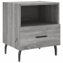 Mesitas noche 2 uds madera ingeniería gris Sonoma 40x35x47,5 cm by , Nightstands - Ref: Foro24-827481, Price: 60,80 €, Discou...