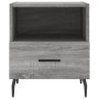 Mesitas noche 2 uds madera ingeniería gris Sonoma 40x35x47,5 cm by , Nightstands - Ref: Foro24-827481, Price: 60,80 €, Discou...