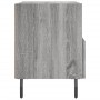 Mesitas noche 2 uds madera ingeniería gris Sonoma 40x35x47,5 cm by , Nightstands - Ref: Foro24-827481, Price: 60,80 €, Discou...