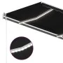 Automatic awning with LED and wind sensor anthracite 350x250cm by vidaXL, Awnings - Ref: Foro24-3068894, Price: 485,82 €, Dis...