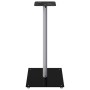 Soportes de altavoces 2 uds vidrio templado plata negro 1 pilar von , Lautsprecherständer - Ref: Foro24-51816, Preis: 76,92 €...