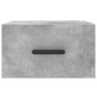 Mesita de noche de pared color gris hormigón 35x35x20 cm von , Schließfächer und Lagerschränke - Ref: Foro24-829844, Preis: 2...