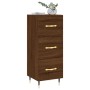 Aparador madera de ingeniería marrón roble 34,5x34x90 cm von , Sideboards - Ref: Foro24-828587, Preis: 69,50 €, Rabatt: %