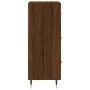 Aparador madera de ingeniería marrón roble 34,5x34x90 cm von , Sideboards - Ref: Foro24-828587, Preis: 69,50 €, Rabatt: %