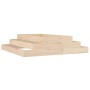 Jardinera de madera maciza de pino 110x110x27 cm von , Töpfe und Pflanzgefäße - Ref: Foro24-823899, Preis: 47,00 €, Rabatt: %