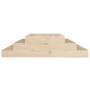 Jardinera de madera maciza de pino 110x110x27 cm von , Töpfe und Pflanzgefäße - Ref: Foro24-823899, Preis: 47,00 €, Rabatt: %