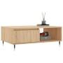 Mesa de centro madera de ingeniería roble Sonoma 90x60x35 cm by , Coffee table - Ref: Foro24-827055, Price: 62,17 €, Discount: %