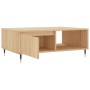 Mesa de centro madera de ingeniería roble Sonoma 90x60x35 cm by , Coffee table - Ref: Foro24-827055, Price: 62,17 €, Discount: %