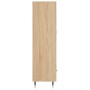 Aparador alto madera de ingeniería roble Sonoma 69,5x31x115 cm by , Sideboards - Ref: Foro24-830303, Price: 86,07 €, Discount: %
