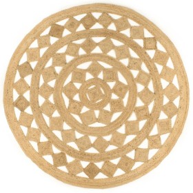 Alfombra hecha a mano de yute trenzado 240 cm de , Alfombras - Ref: Foro24-343616, Precio: 111,70 €, Descuento: %