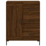 Aparador de madera de ingeniería marrón roble 69,5x34x90 cm by , Sideboards - Ref: Foro24-830267, Price: 100,21 €, Discount: %