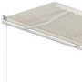 Cremefarbene manuell einziehbare Markise 350 x 250 cm von vidaXL, Markisen - Ref: Foro24-3068877, Preis: 400,97 €, Rabatt: %