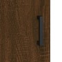 Aparador de madera de ingeniería marrón roble 69,5x34x90 cm by , Sideboards - Ref: Foro24-830267, Price: 100,21 €, Discount: %