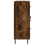 Aparador de madera de ingeniería roble ahumado 69,5x34x90 cm by , Sideboards - Ref: Foro24-830273, Price: 102,75 €, Discount: %