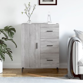 Aparador de madera de ingeniería gris Sonoma 69,5x34x90 cm von , Sideboards - Ref: Foro24-827938, Preis: 98,36 €, Rabatt: %
