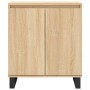 Aparador de madera contrachapada roble Sonoma 60x35x70 cm by , Sideboards - Ref: Foro24-827167, Price: 79,40 €, Discount: %