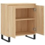 Aparador de madera contrachapada roble Sonoma 60x35x70 cm by , Sideboards - Ref: Foro24-827167, Price: 79,40 €, Discount: %