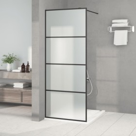 Mampara de ducha vidrio ESG esmerilado negro 80x195 cm von , Duschwände und Duschwände - Ref: Foro24-152130, Preis: 173,68 €,...
