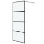Mampara de ducha vidrio ESG esmerilado negro 80x195 cm von , Duschwände und Duschwände - Ref: Foro24-152130, Preis: 173,68 €,...