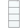 Mampara de ducha vidrio ESG esmerilado negro 80x195 cm von , Duschwände und Duschwände - Ref: Foro24-152130, Preis: 173,68 €,...