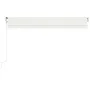 Automatic awning with LED and wind sensor cream 450x300 cm by vidaXL, Awnings - Ref: Foro24-3068932, Price: 601,02 €, Discoun...