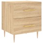 Mesita de noche madera de ingeniería roble Sonoma 40x35x47,5 cm von , Nachttische - Ref: Foro24-827282, Preis: 54,16 €, Rabat...
