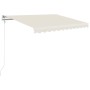 Automatische ausfahrbare Markise in Creme, 350x250 cm. von vidaXL, Markisen - Ref: Foro24-3068887, Preis: 325,72 €, Rabatt: %