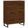Aparador de madera de ingeniería marrón roble 69,5x34x90 cm de , Aparadores - Ref: Foro24-827883, Precio: 115,00 €