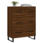 Aparador de madera de ingeniería marrón roble 69,5x34x90 cm von , Sideboards - Ref: Foro24-827883, Preis: 110,30 €, Rabatt: %