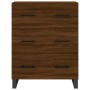 Aparador de madera de ingeniería marrón roble 69,5x34x90 cm von , Sideboards - Ref: Foro24-827883, Preis: 110,30 €, Rabatt: %