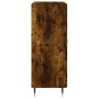 Aparador de madera de ingeniería roble ahumado 69,5x34x90 cm by , Sideboards - Ref: Foro24-827705, Price: 75,49 €, Discount: %