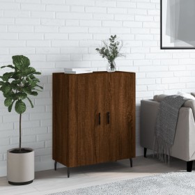 Aparador de madera de ingeniería marrón roble 69,5x34x90 cm by , Sideboards - Ref: Foro24-827747, Price: 104,33 €, Discount: %