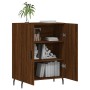 Aparador de madera de ingeniería marrón roble 69,5x34x90 cm by , Sideboards - Ref: Foro24-827747, Price: 104,33 €, Discount: %