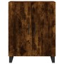 Aparador de madera de ingeniería roble ahumado 69,5x34x90 cm by , Sideboards - Ref: Foro24-827753, Price: 88,97 €, Discount: %