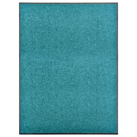 Felpudo lavable azul cian 90x120 cm von , Fußmatten - Ref: Foro24-323460, Preis: 60,73 €, Rabatt: %